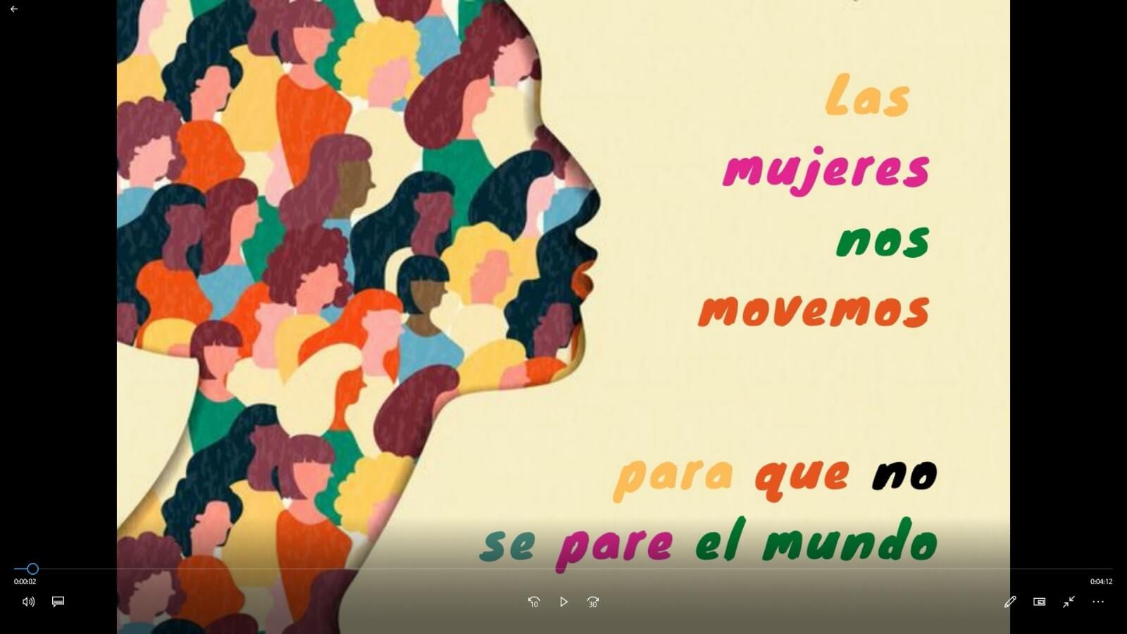 Las mujeres nos movemos para que no se pare el mundo.