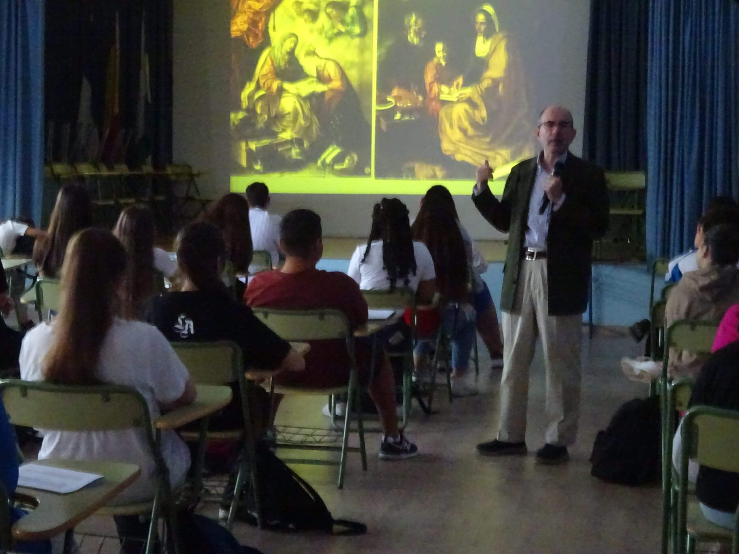 Club de Ciencia Joven del Ateneo organiza una conferencia en el IES Andrés Benítez