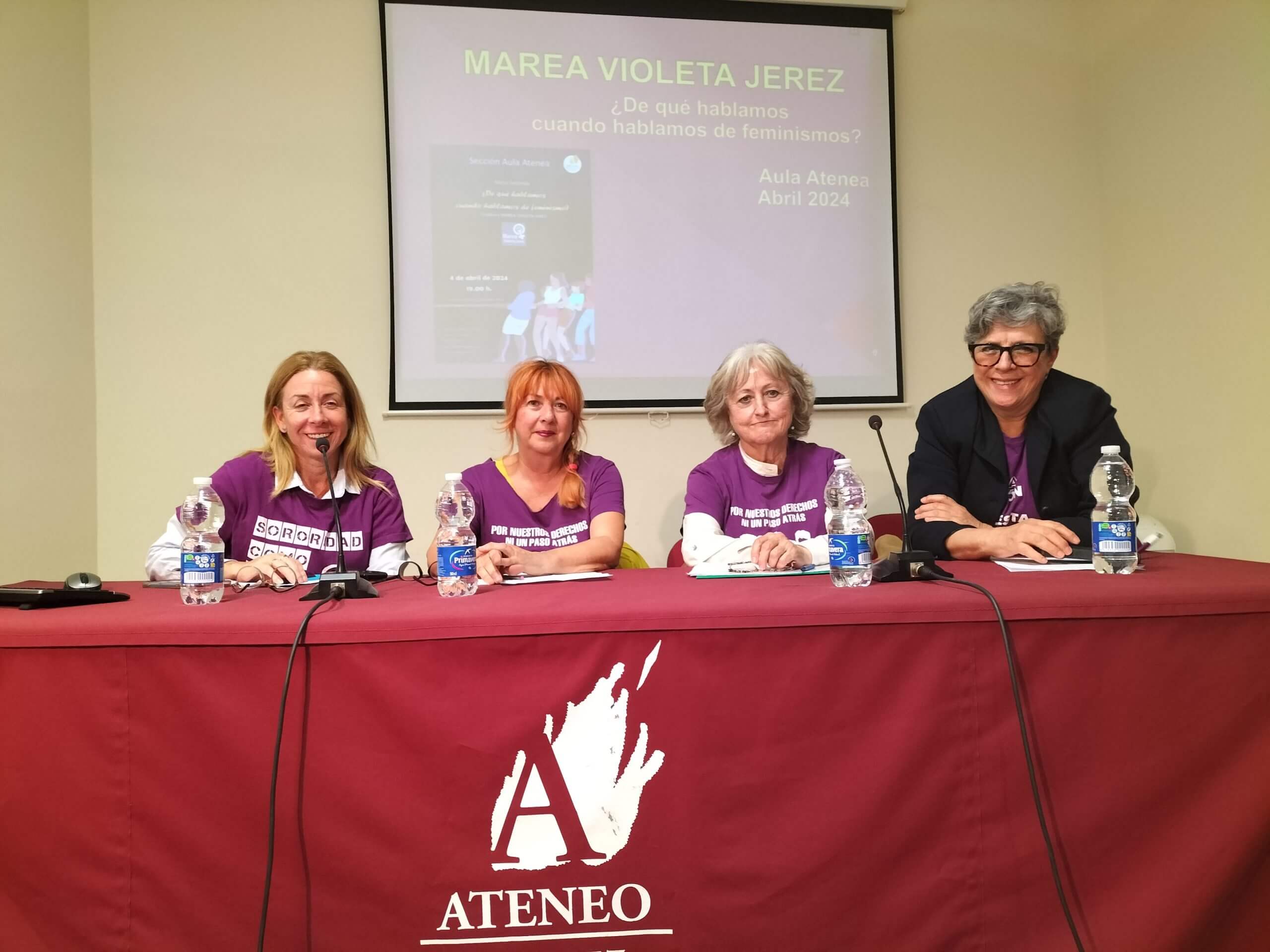 Mesa Redonda “¿De qué hablamos cuando hablamos de feminismo?” por Marea Violeta
