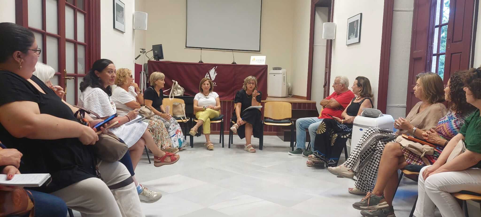 Primer día de clase del Club de Lectura