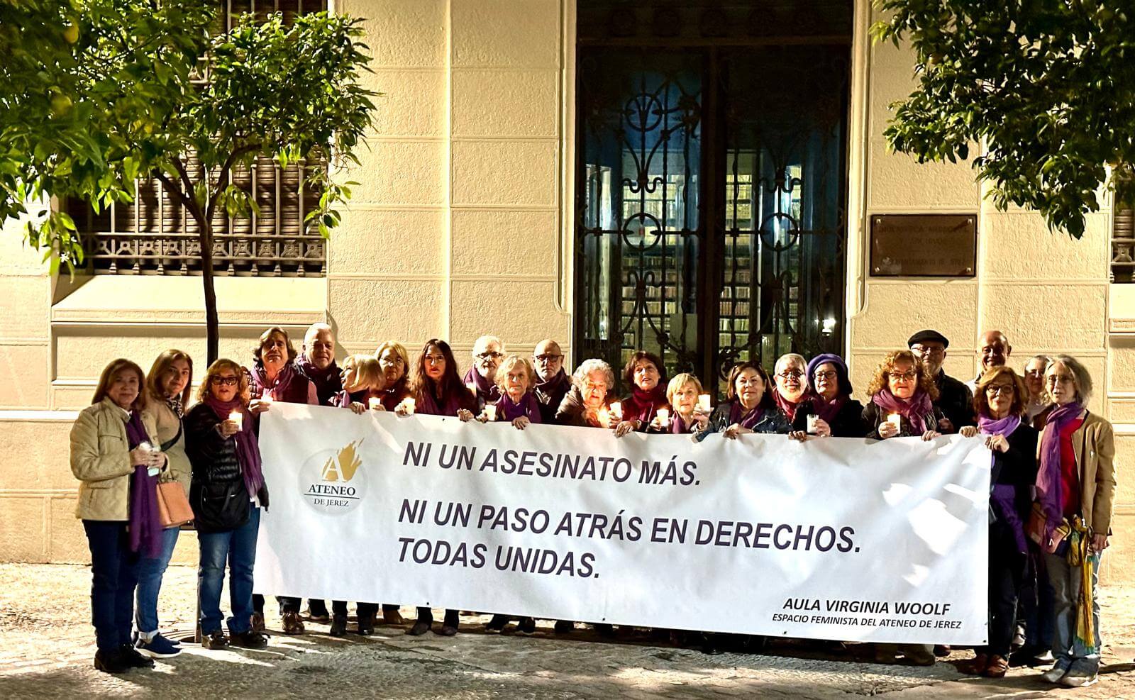 Manifestación contra la violencia de género