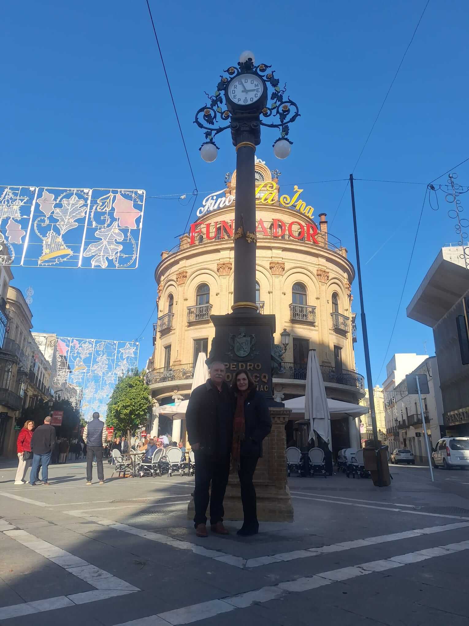 Reloj Pedro Domecq restaurado