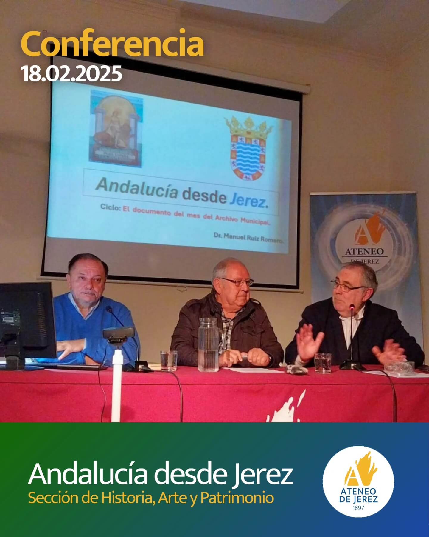 Conferencia “Andalucía desde Jerez: apuntes para una historia del andalucismo”