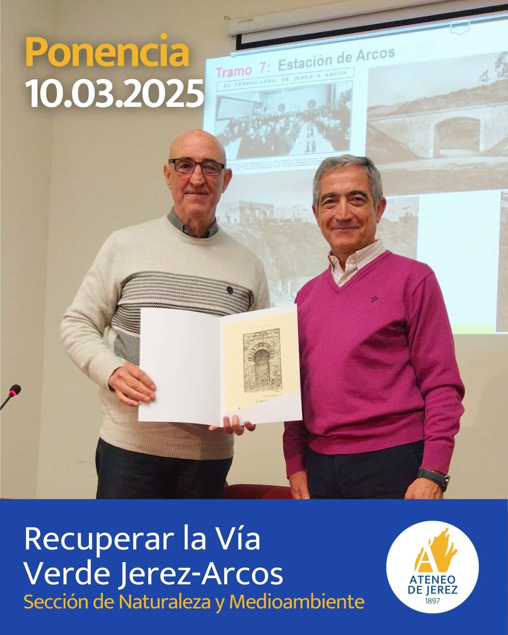 Recuperar la Vía Verde Jerez-Arcos