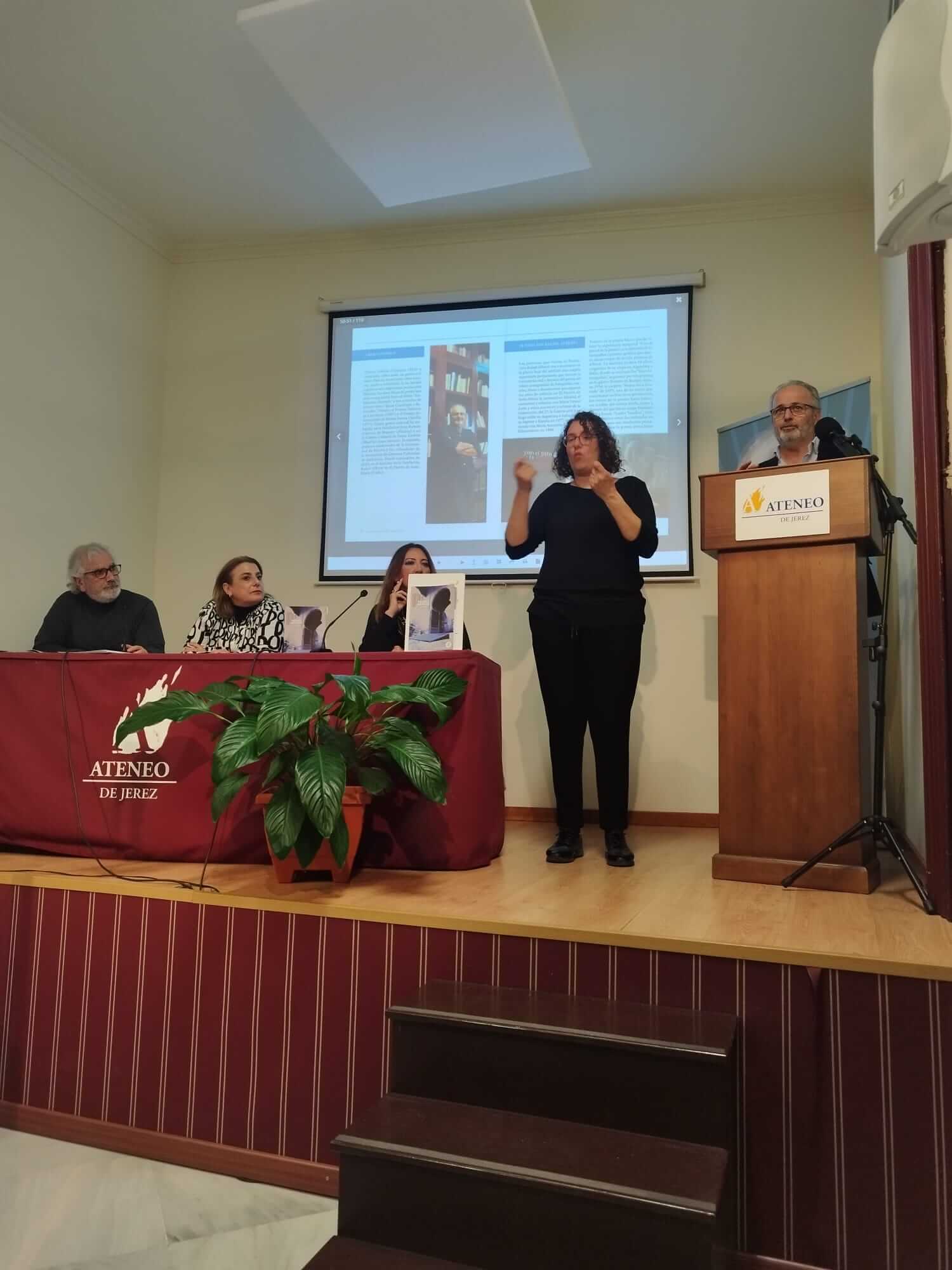 Presentación del nº7 de la revista “Puerta Abierta” del Ateneo de Jerez