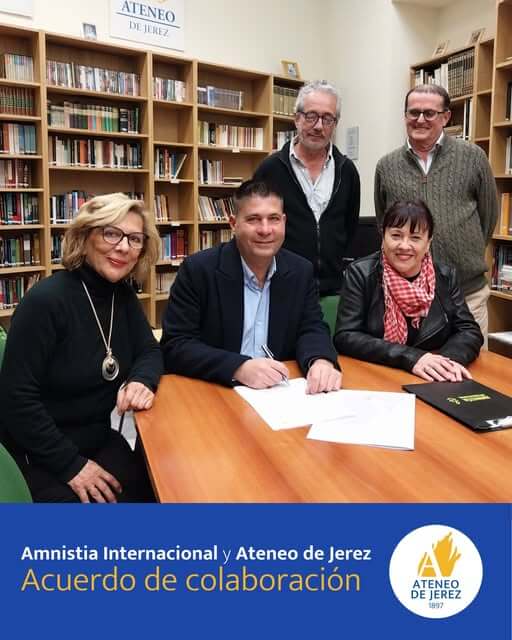 Acuerdo entre Amnistía Internacional España y el Ateneo de Jerez