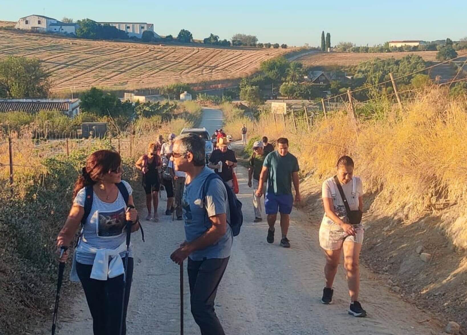 Ruta senderista por el pago de viñas El Carrascal