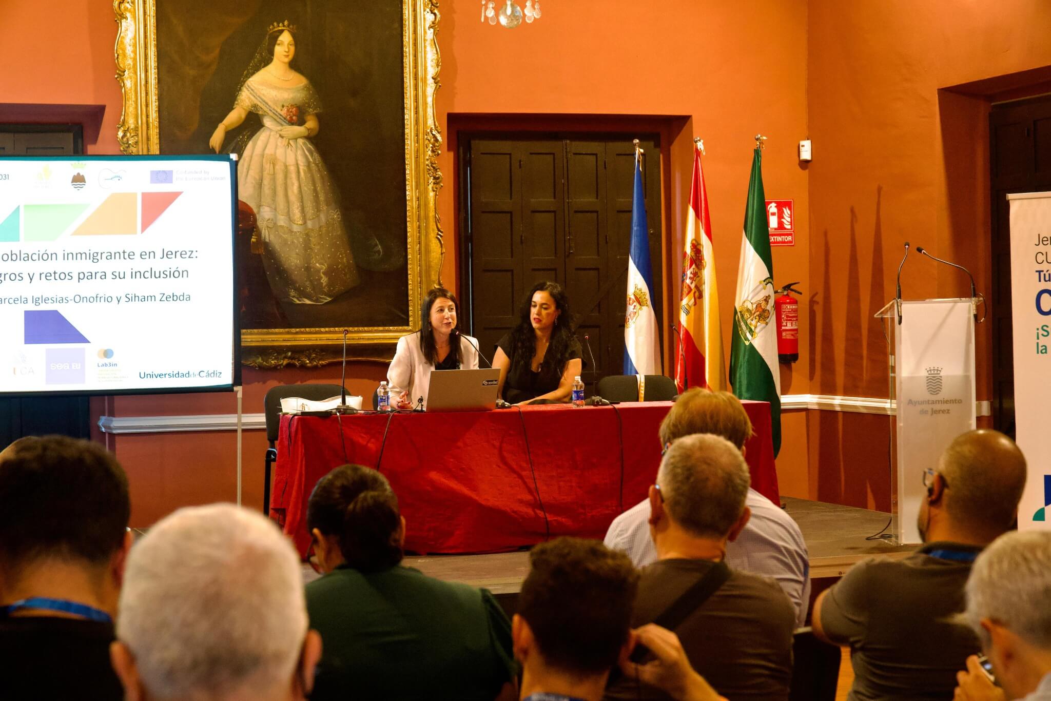Seminario de inclusión. Hermanamiento Jerez de la Frontera y Victoria (Gozo). Sesión lunes