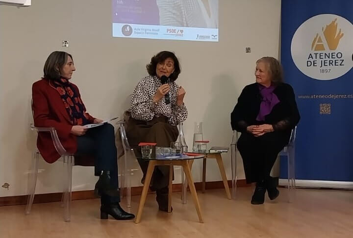 Conferencia “Nosotras. El feminismo en la democracia” Carmen Calvo