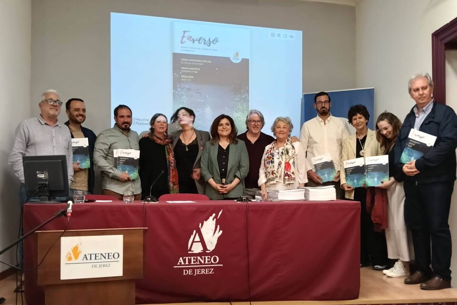 Presentación del número 4 de la revista poética del Ateneo de Jerez “Enverso”