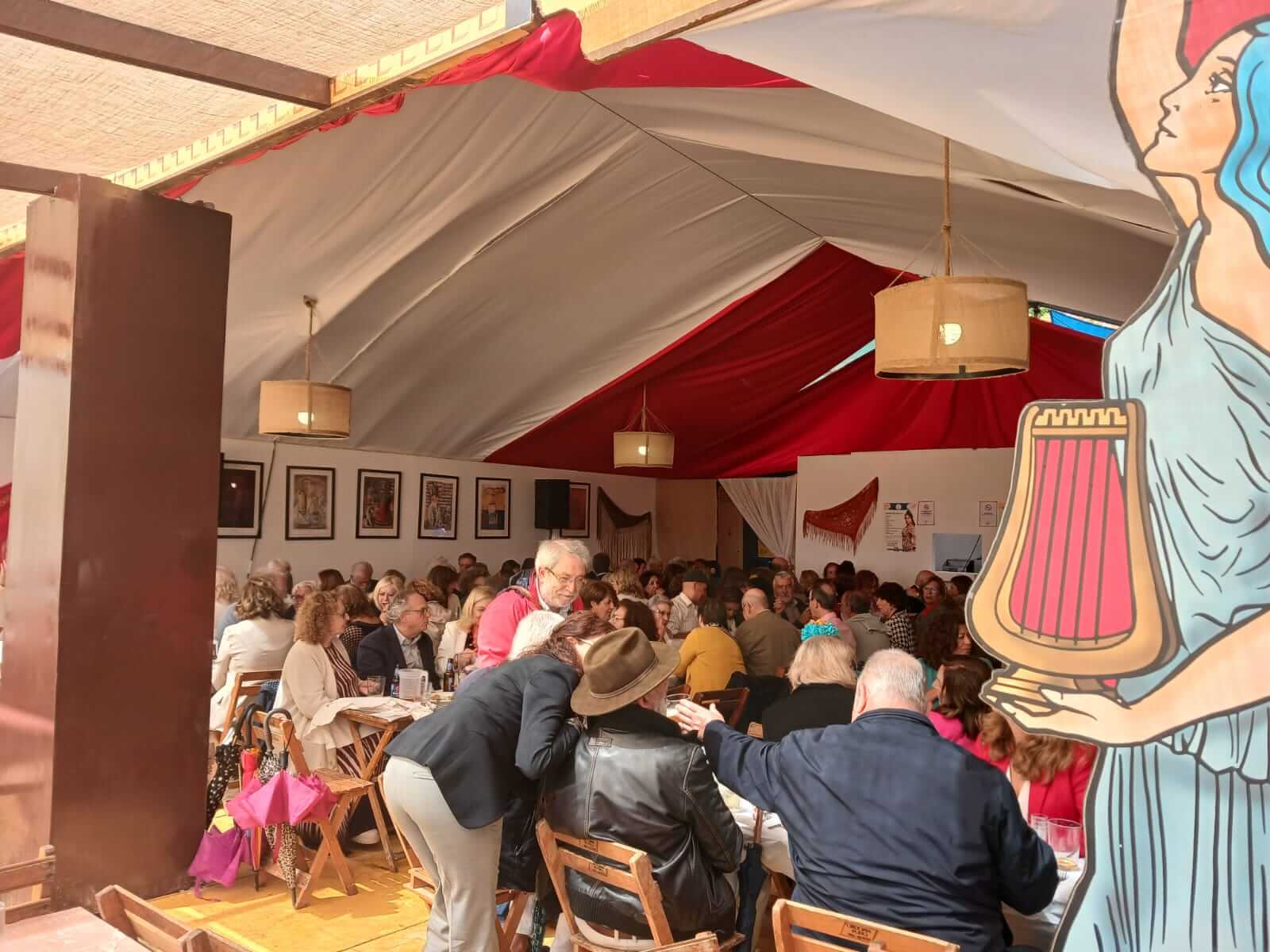 Comida convivencia Feria de Jerez